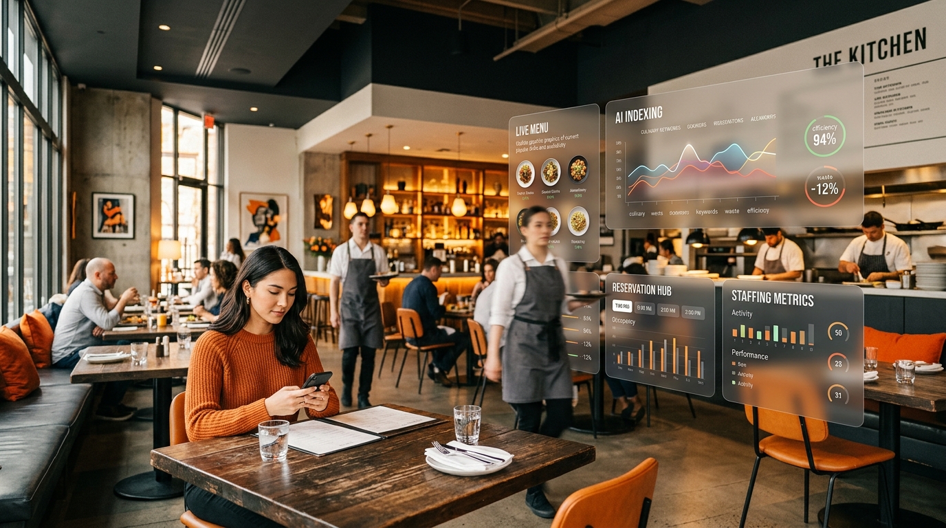 Restaurant Digital Branding in the AI Era: Why Your Website Is Now Your Storefront